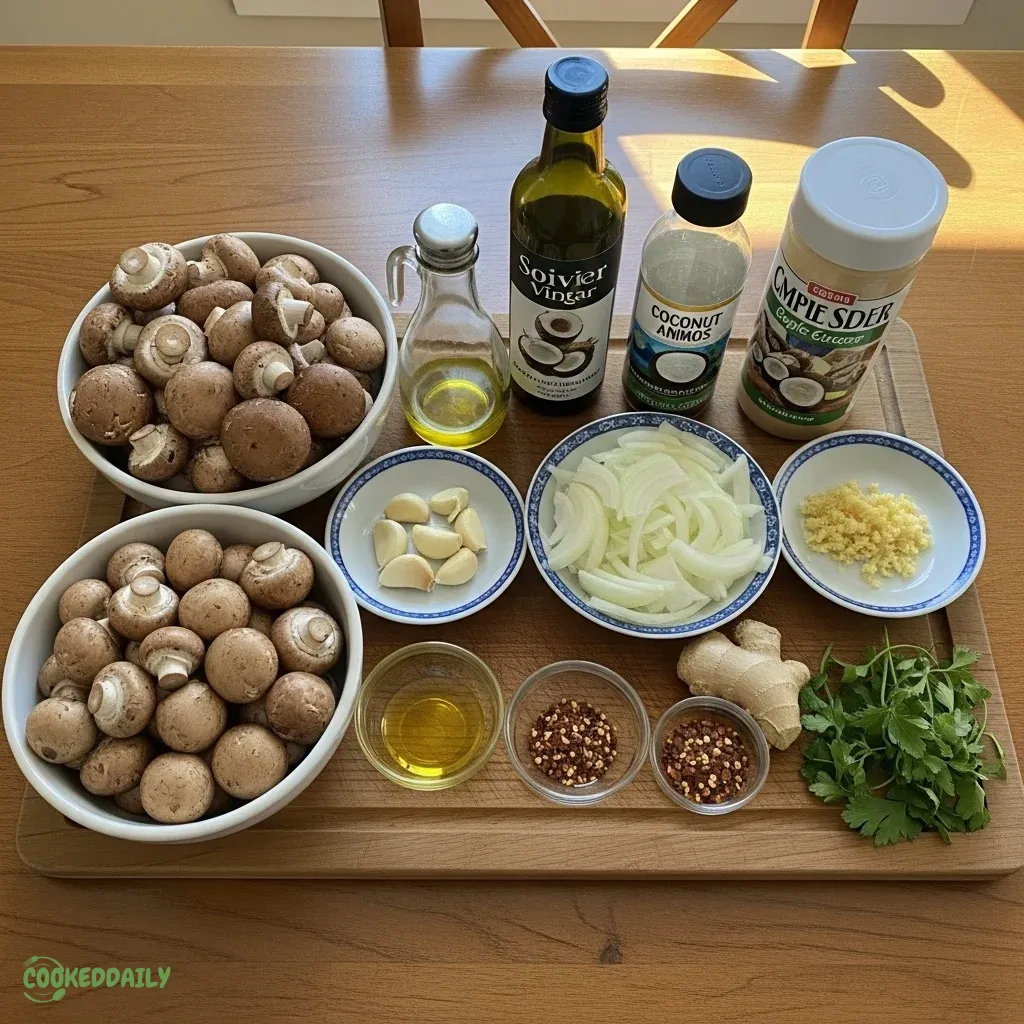 Garlic Mushroom Stir-Fry 9 Garlic Mushroom Stir-Fry