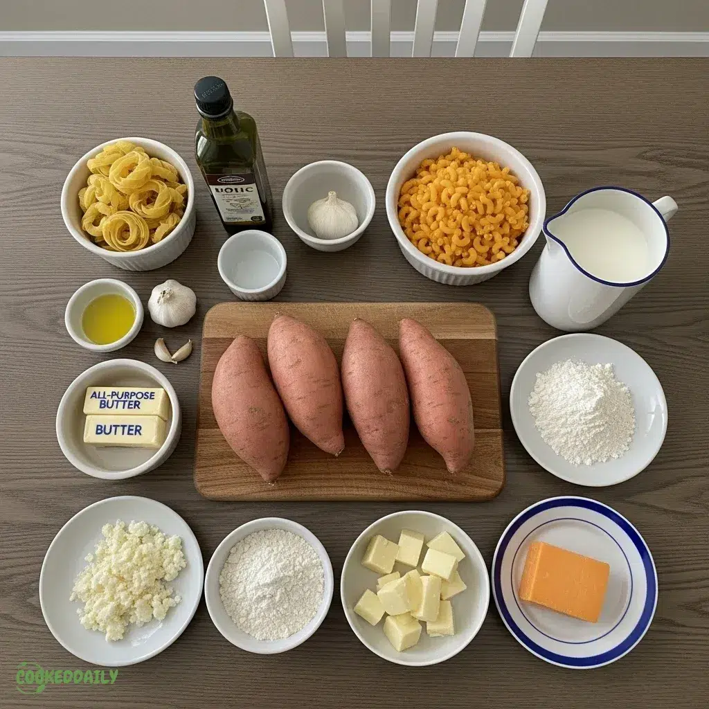 Cheesy Sweet Potato Mac and Cheese 9 Cheesy Sweet Potato Mac and Cheese