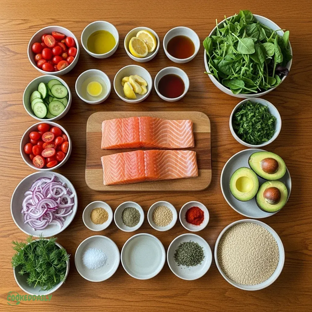 Healthy Grilled Salmon Bowl 9 Grilled Salmon Bowl