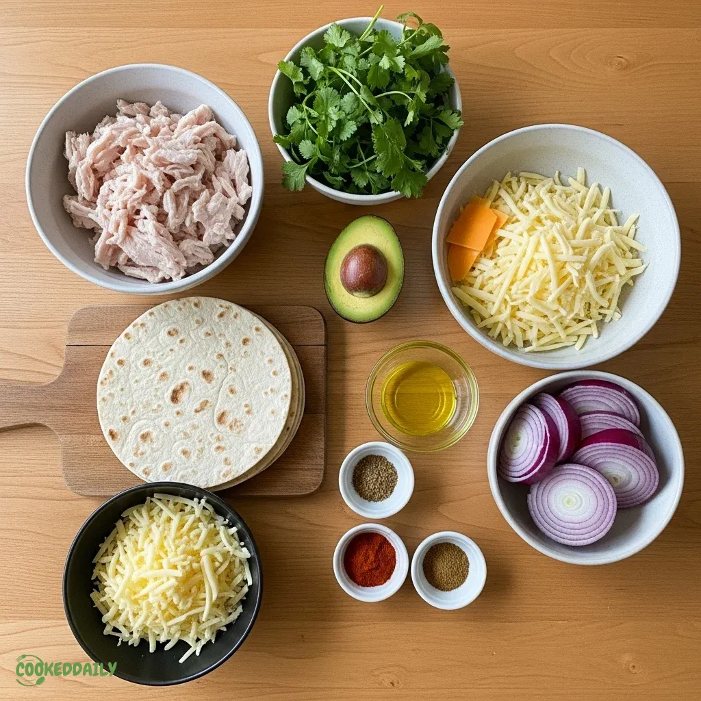Cold Turkey Quesadilla 9 Cold Turkey Quesadilla