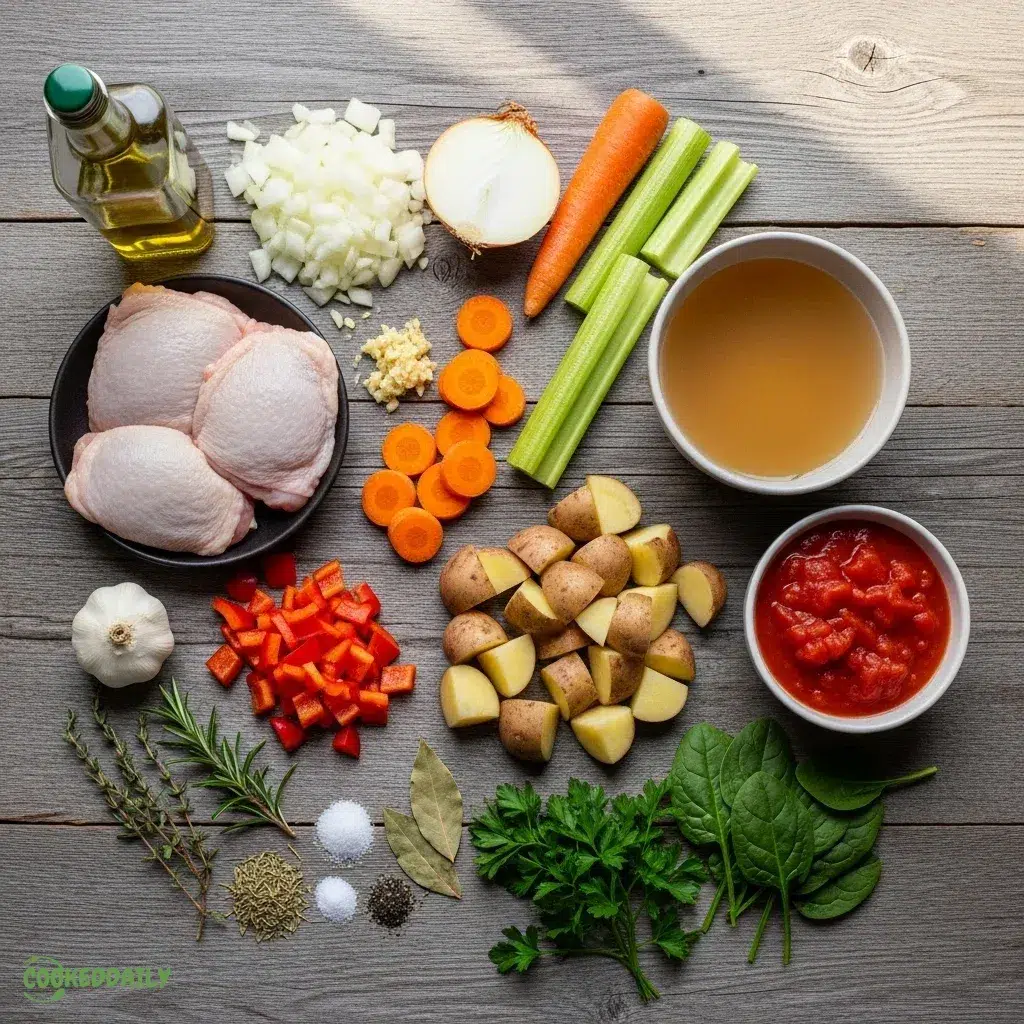 One-Pot Chicken Stew 9 One-Pot Chicken Stew