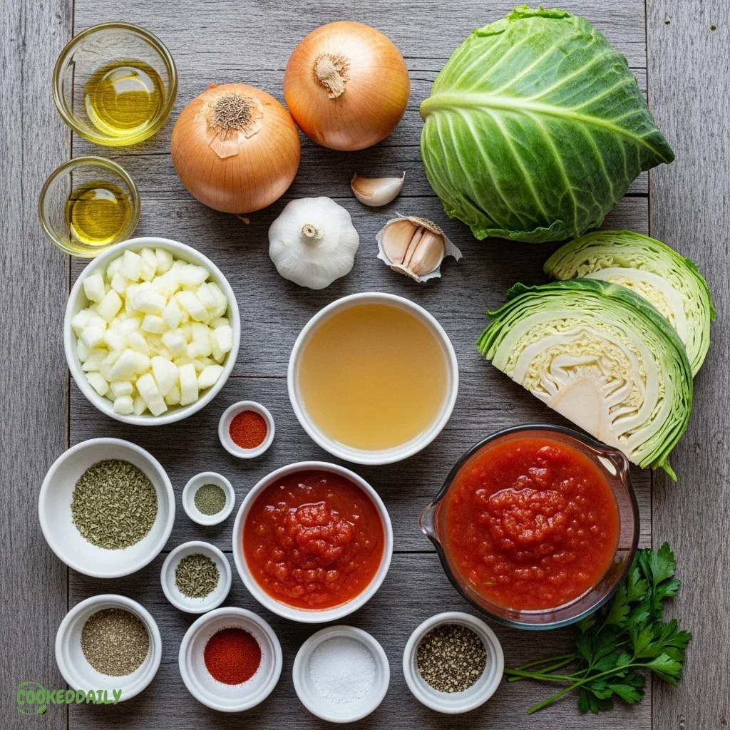 Garlic Cabbage Soup 9 Garlic Cabbage Soup