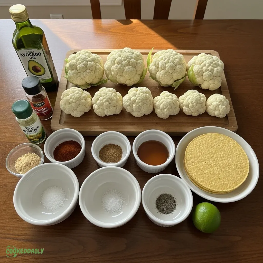Savory Cauliflower Tacos 9 Savory Cauliflower Tacos