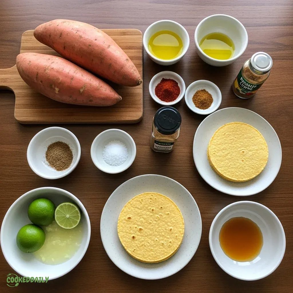 Spicy Sweet Potato Tacos 9 Spicy Sweet Potato Tacos