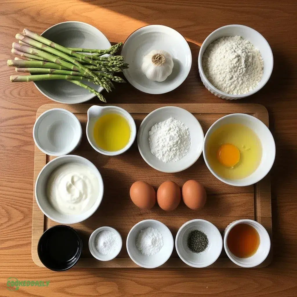 Garlic Asparagus Muffins 9 Garlic Asparagus Muffins