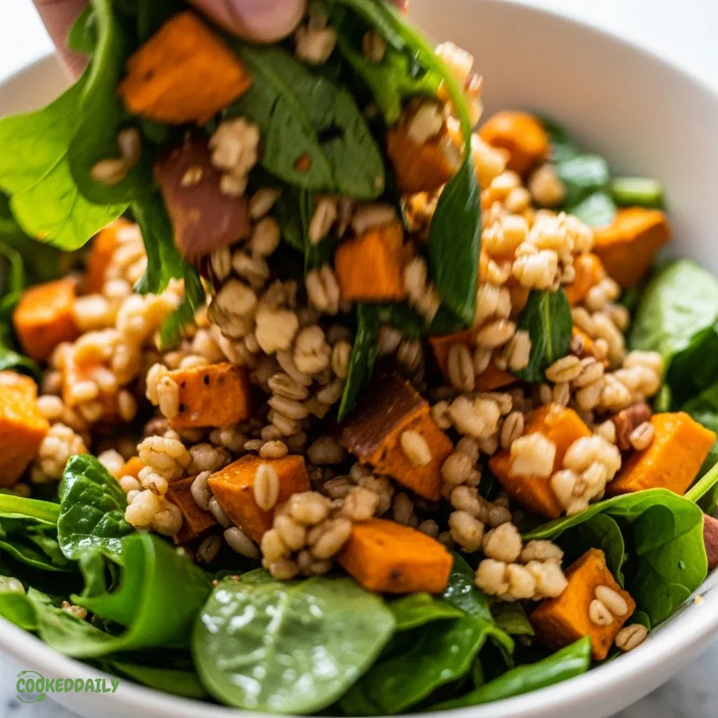 Mason Jar Sweet Potato Grain Bowl 10 Mason Jar Sweet Potato Grain Bowl