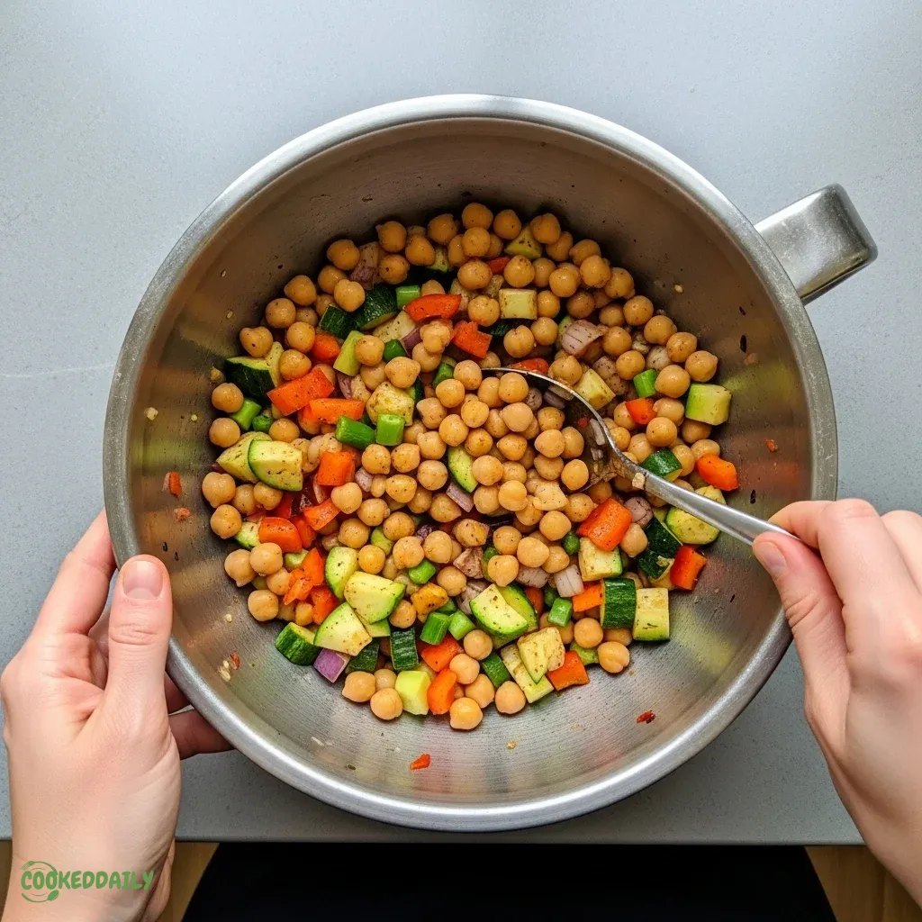 Sheet Pan Chickpea Dinner 10 Sheet Pan Chickpea Dinner
