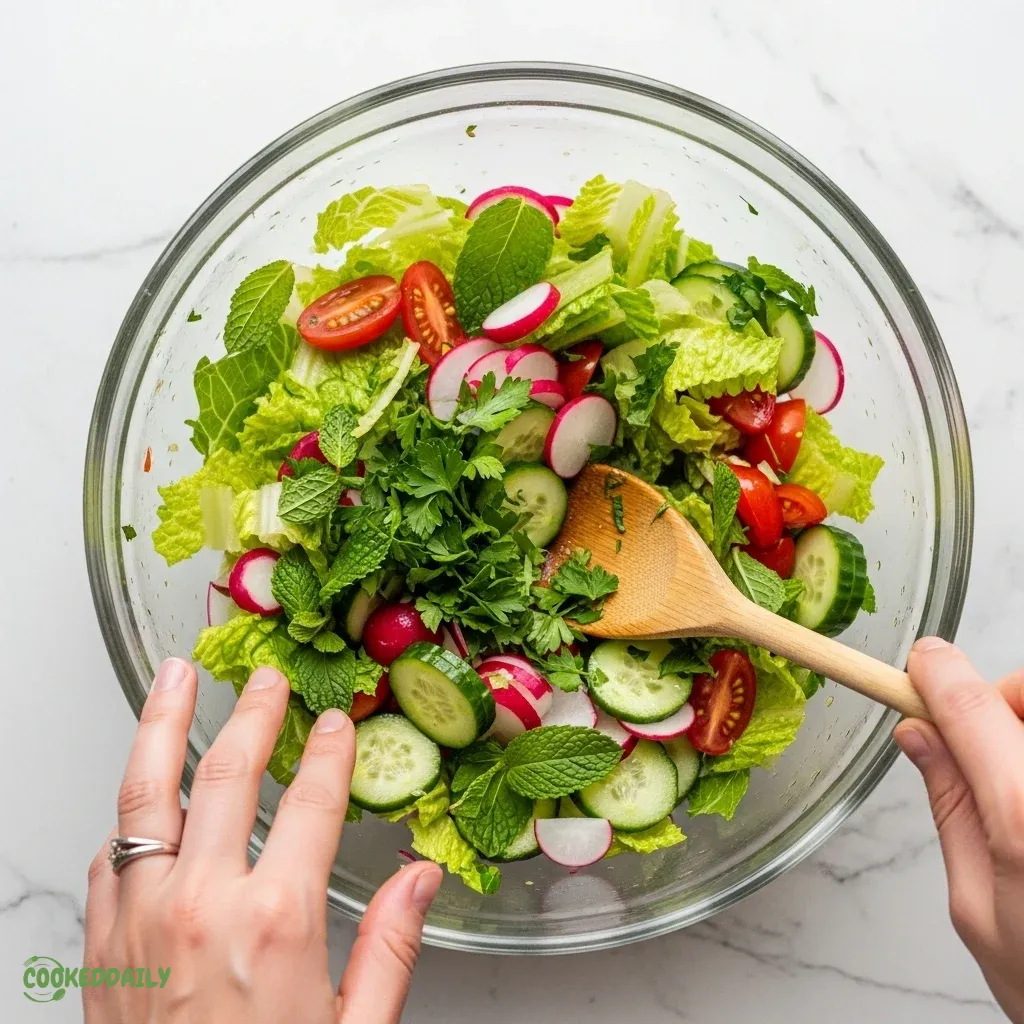 Hearty Shrimp Fattoush 10 Hearty Shrimp Fattoush