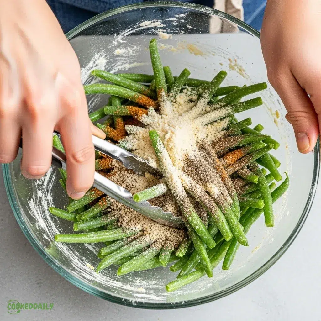 Baked Green Beans Bites 10 Baked Green Beans Bites