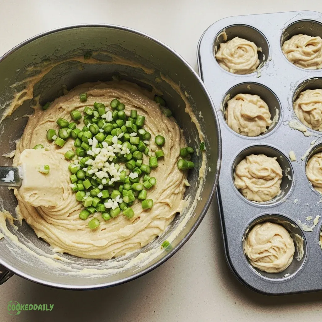 Garlic Asparagus Muffins 10 Garlic Asparagus Muffins