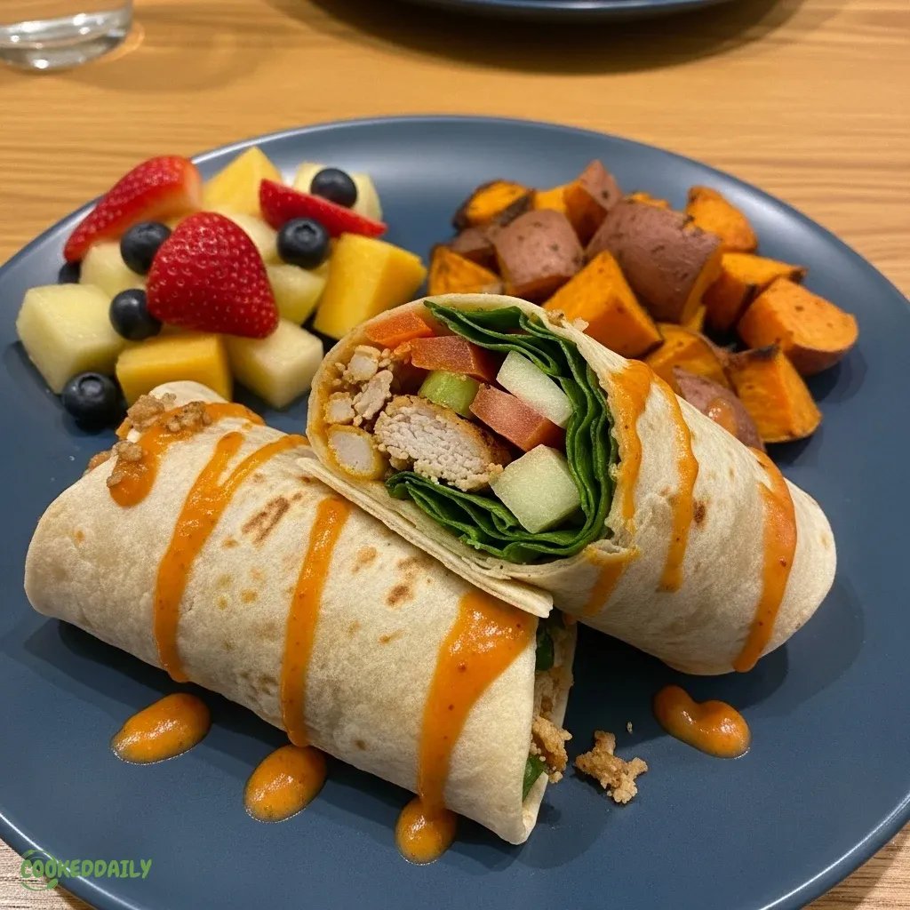 Protein-Packed Vegetable Wrap 11 Protein-Packed Vegetable Wrap