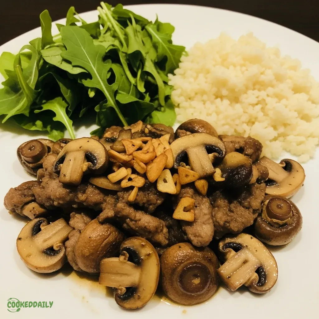 Garlic Mushroom Stir-Fry 11 Garlic Mushroom Stir-Fry
