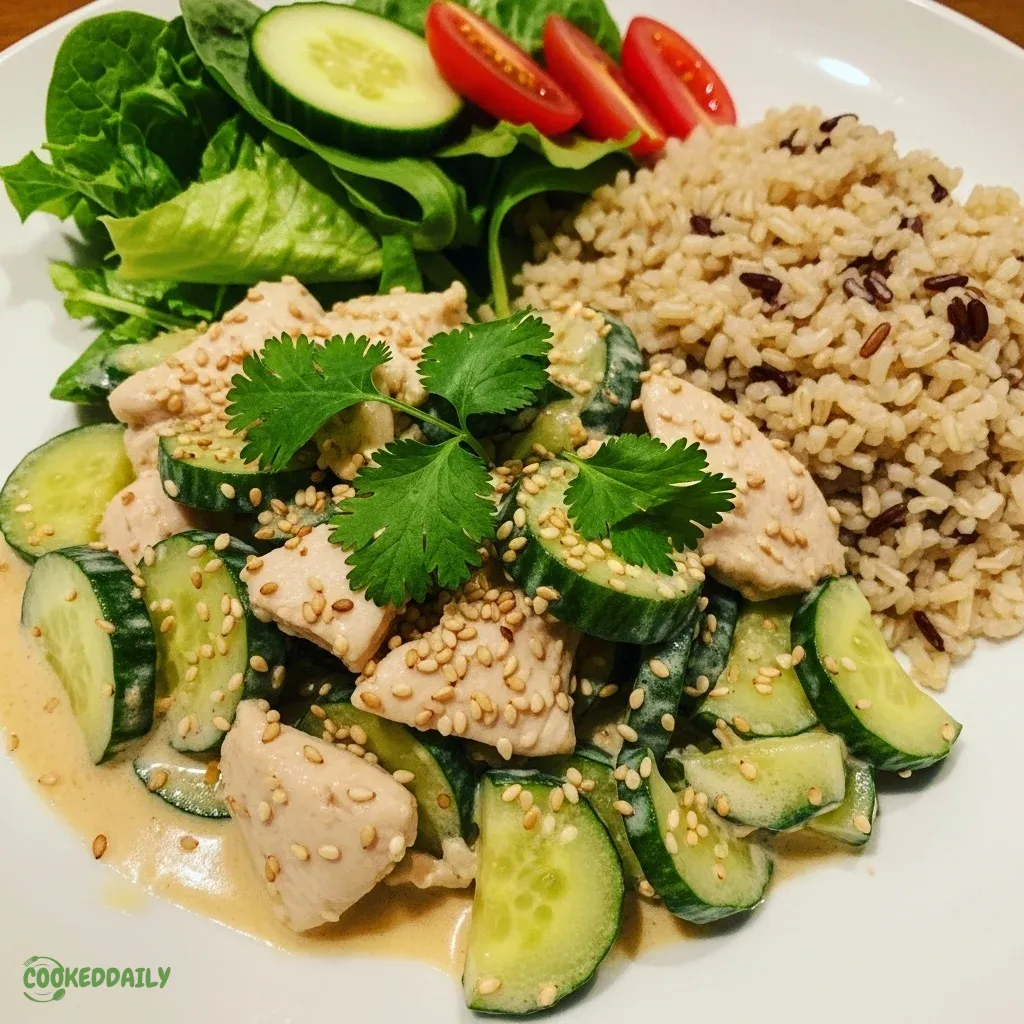 Creamy Cucumber Stir Fry 11 Creamy Cucumber Stir Fry