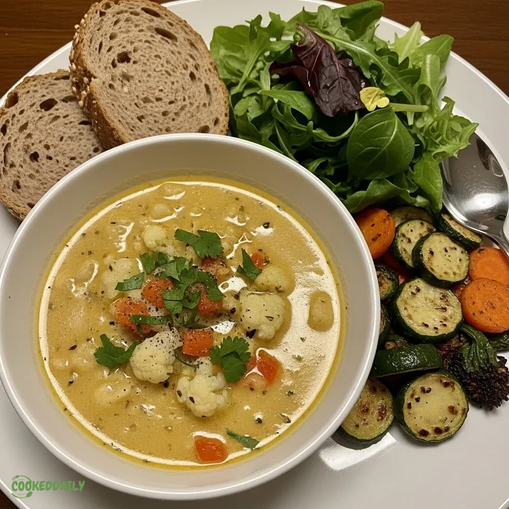 High-Protein Cauliflower Chowder 11 High-Protein Cauliflower Chowder