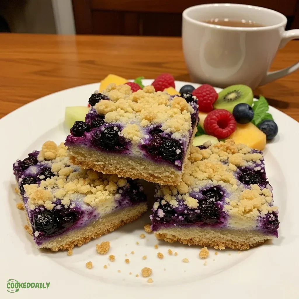 Cheesy Blueberry Bars 11 Cheesy Blueberry Bars