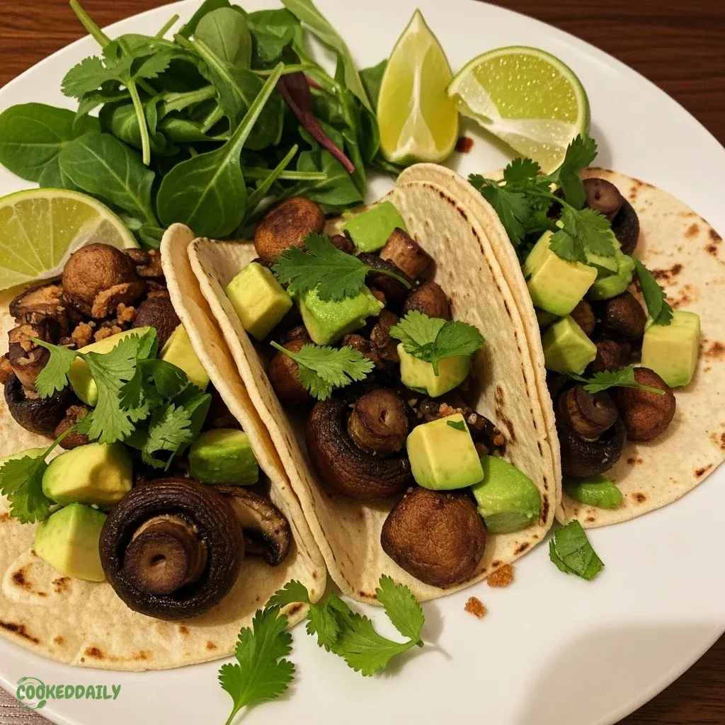 Roasted Mushrooms Tacos 11 Roasted Mushrooms Tacos