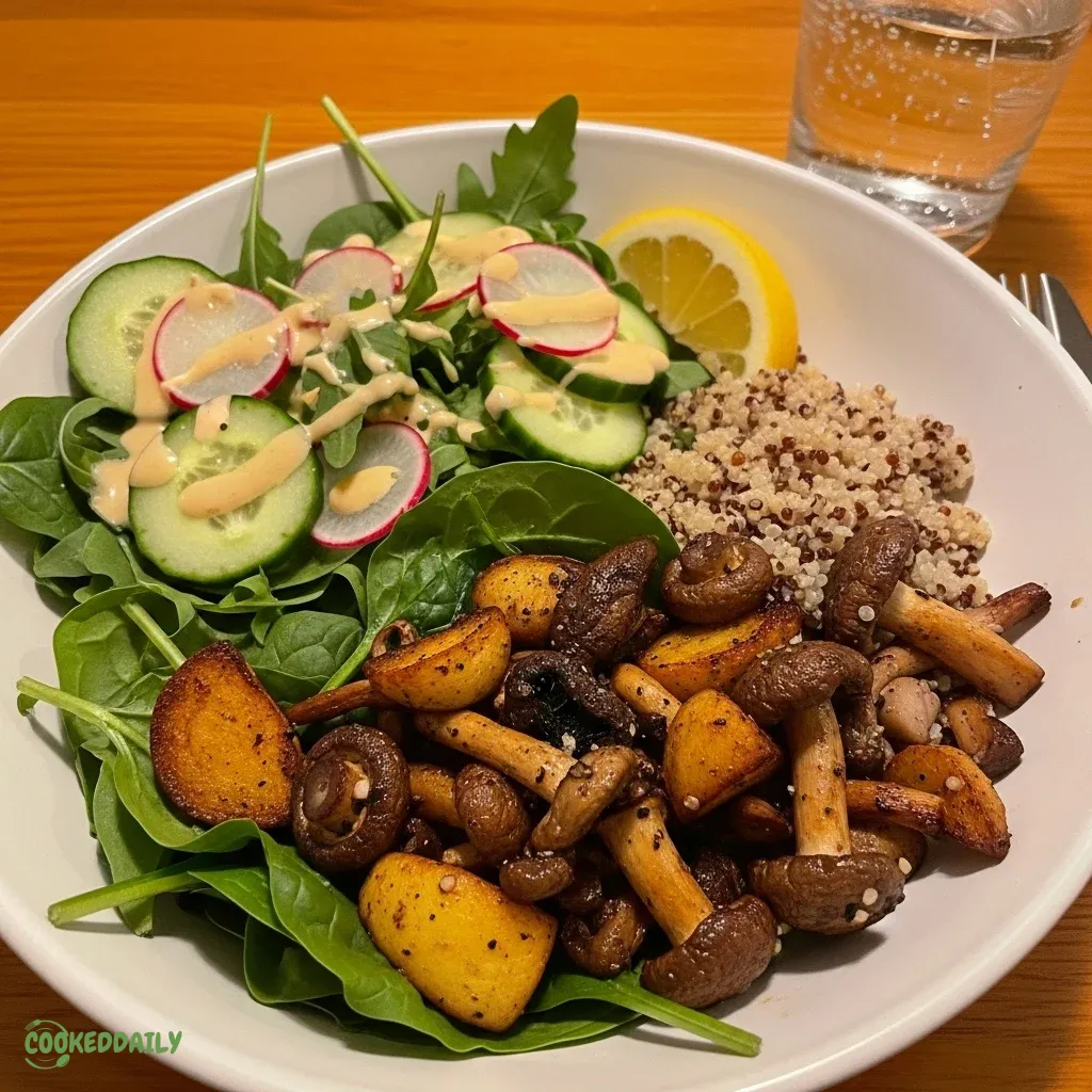 Healthy Mushroom Bowl 11 Healthy Mushroom Bowl