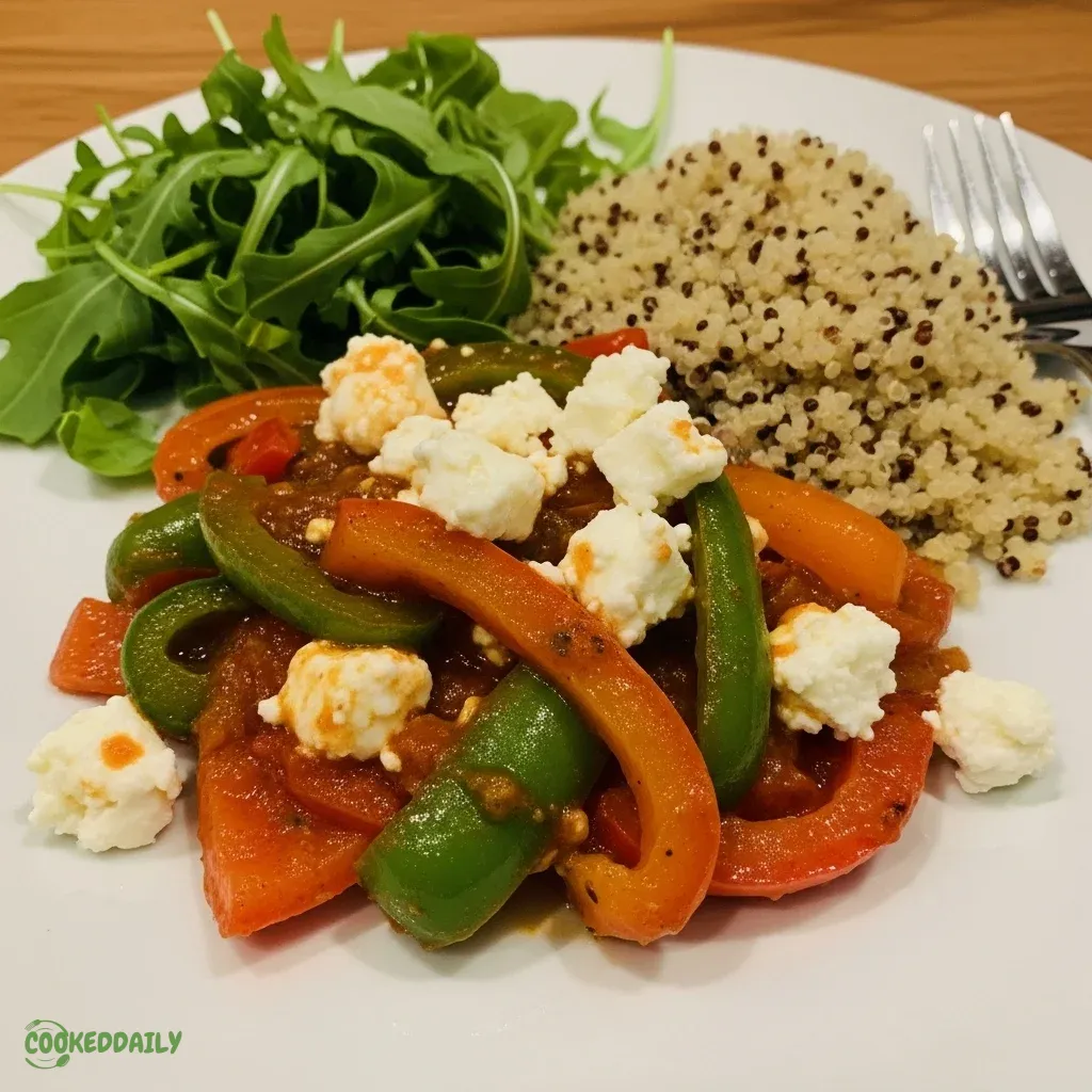 Mediterranean Bell Pepper Stir Fry 11 Mediterranean Bell Pepper Stir Fry