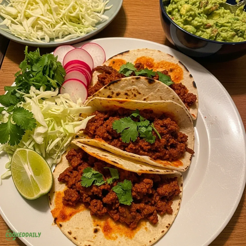 Spicy Beef Tacos 11 Spicy Beef Tacos