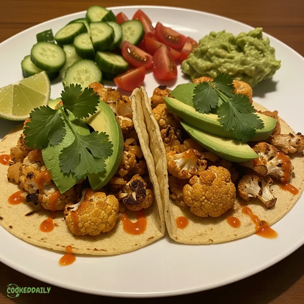 Savory Cauliflower Tacos 11 Savory Cauliflower Tacos