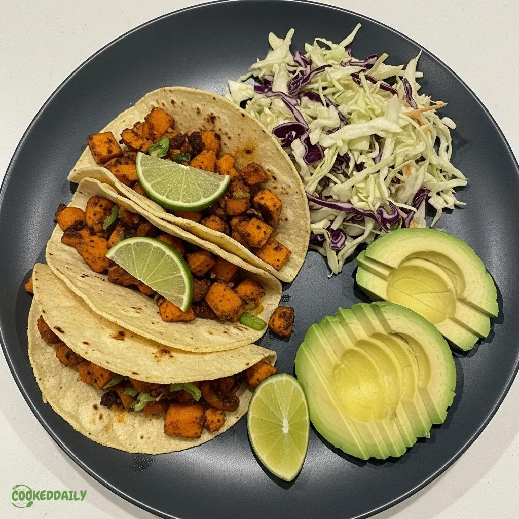 Spicy Sweet Potato Tacos 11 Spicy Sweet Potato Tacos