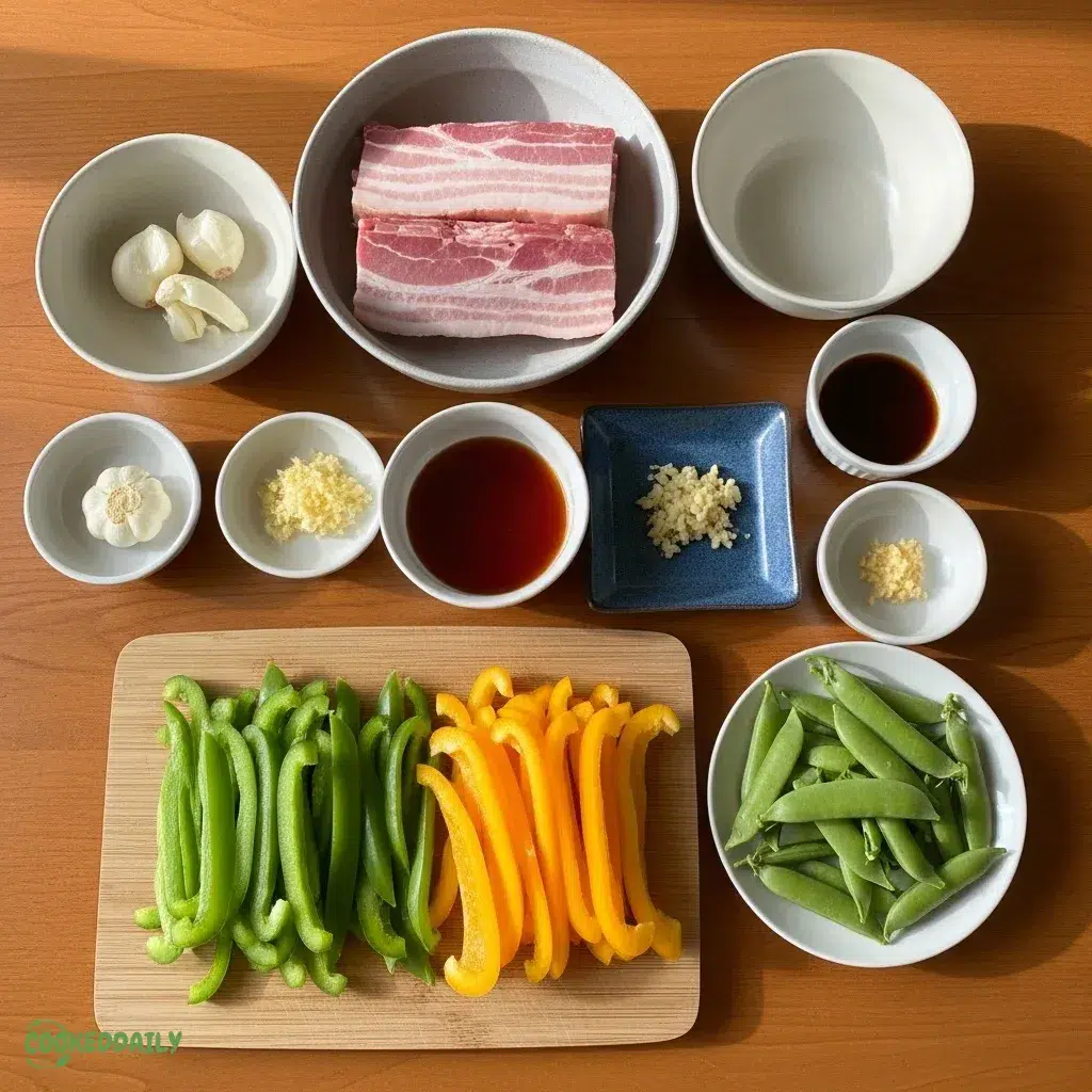 Spicy Bacon Stir-Fry 9 Spicy Bacon Stir-Fry