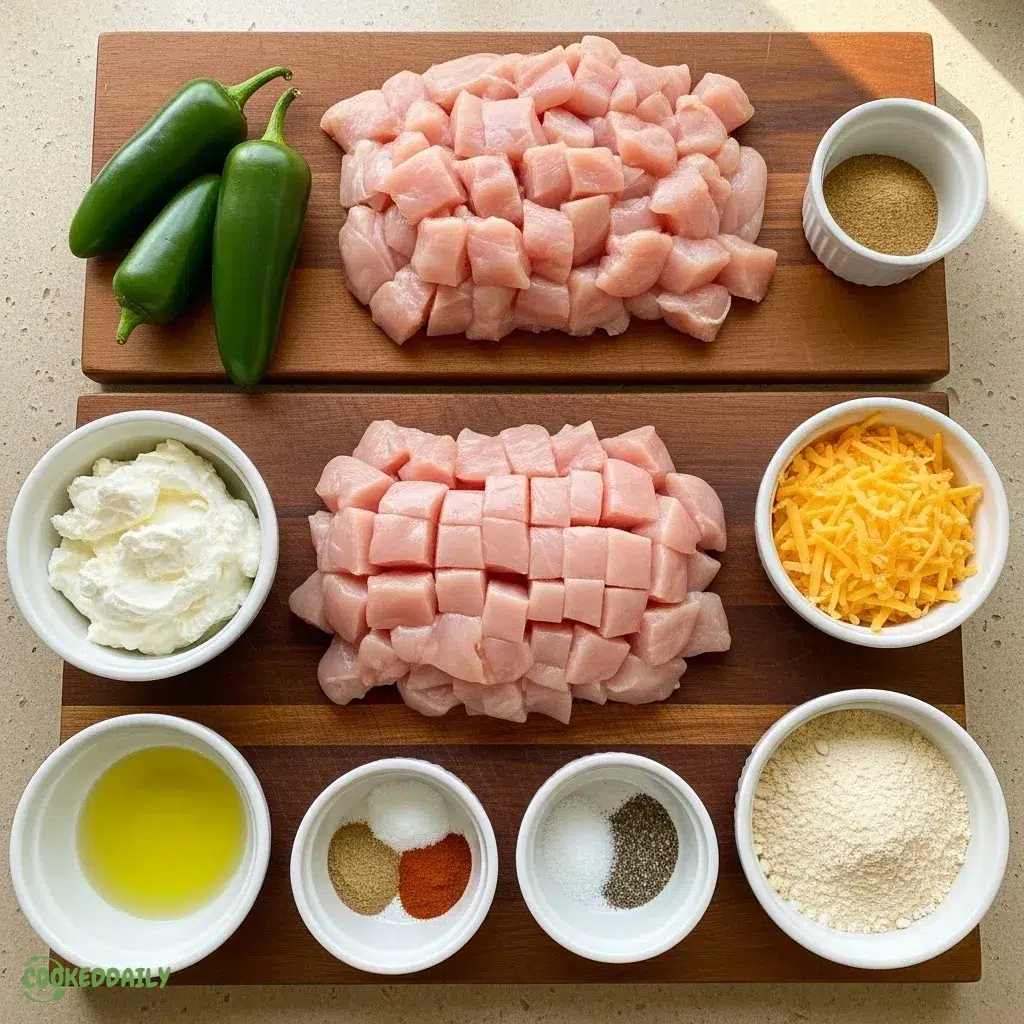 Jalapeno Popper Chicken Bites 9 Jalapeno Popper Chicken Bites