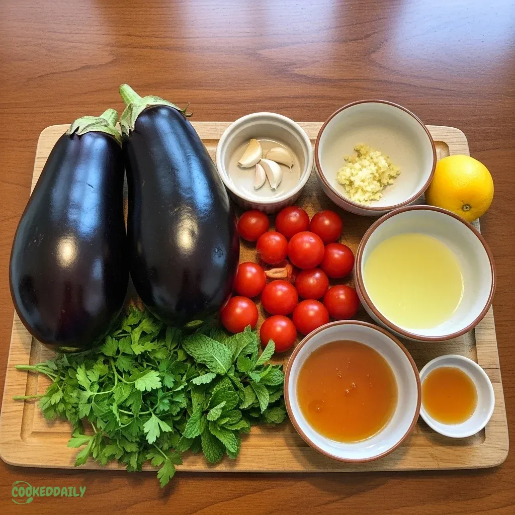 Fresh Eggplant Salad 9 Fresh Eggplant Salad