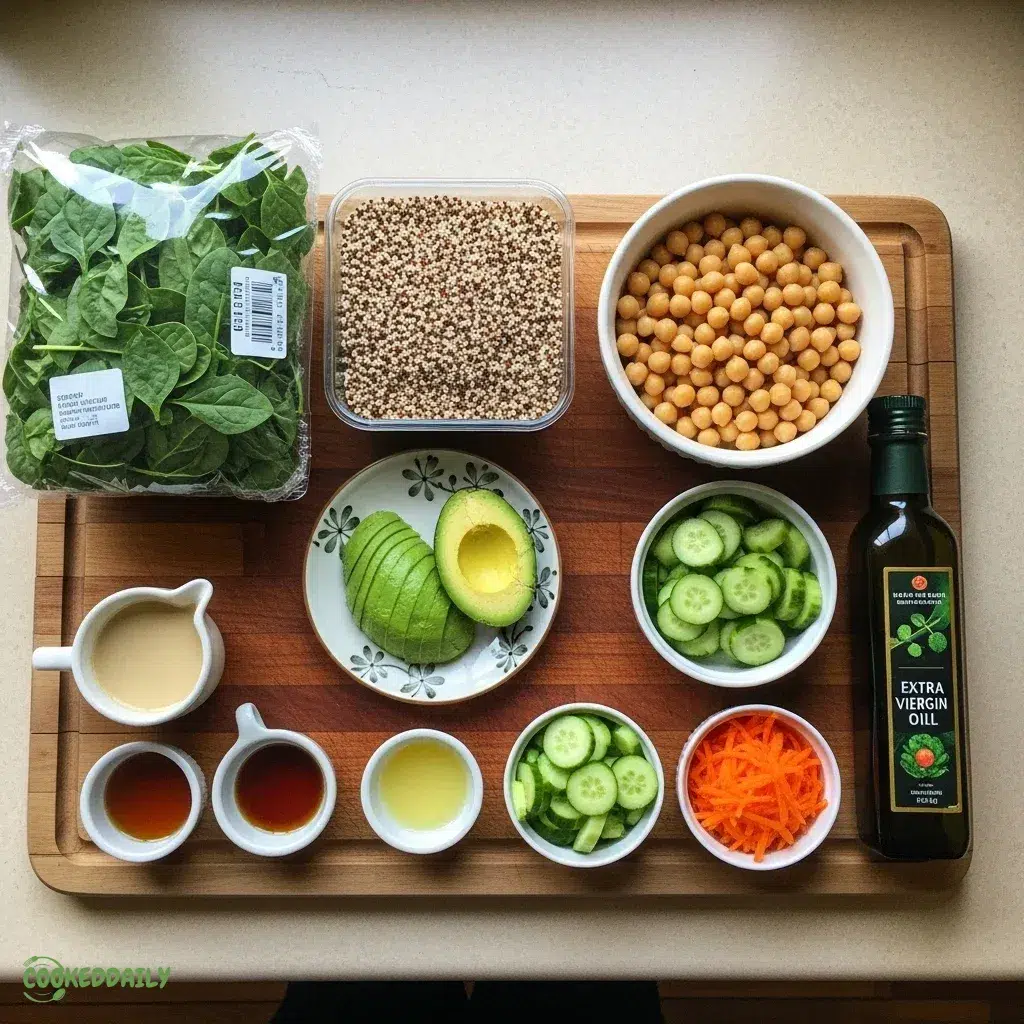 Healthy Spinach Buddha Bowl 9 Healthy Spinach Buddha Bowl