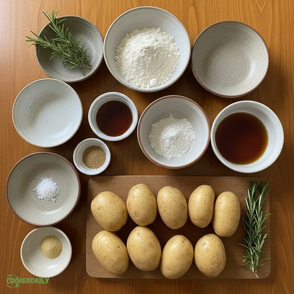 Steamed Potato Muffins 9 Steamed Potato Muffins