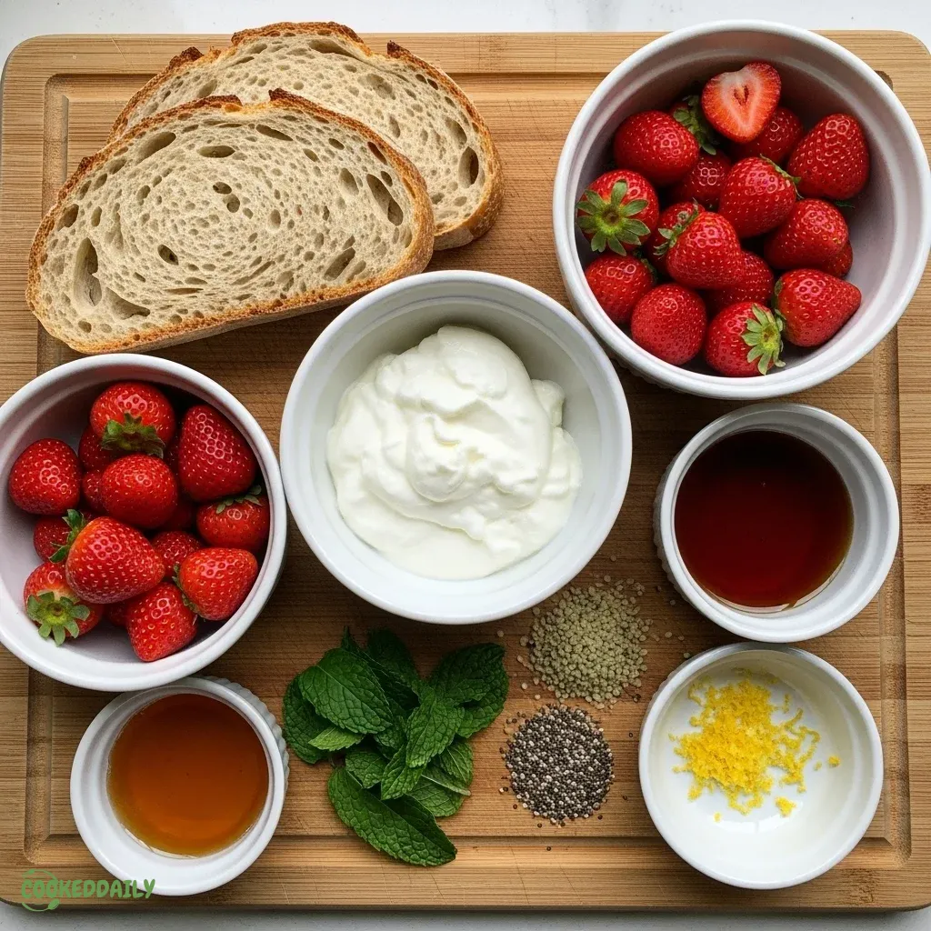 No-Bake Strawberry Toast 9 No-Bake Strawberry Toast