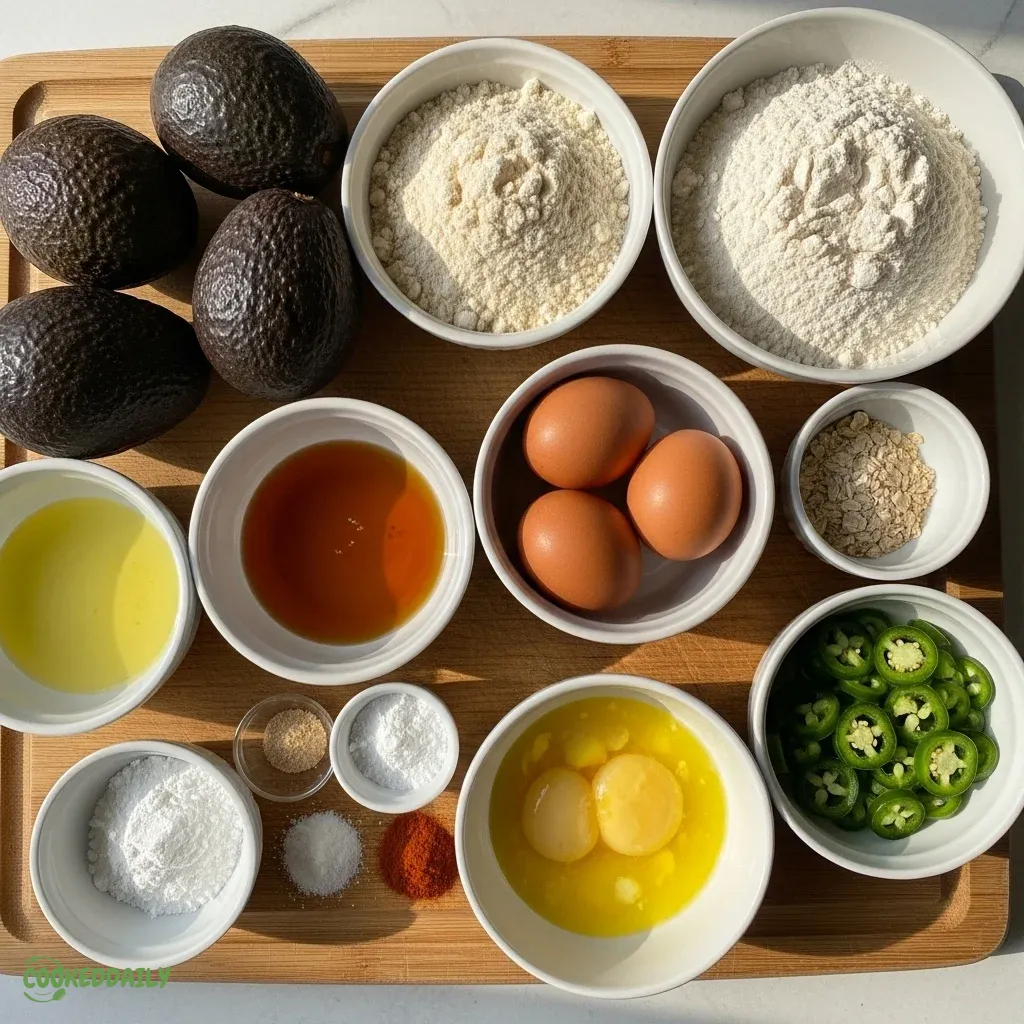 Spicy Avocado Muffins 9 Spicy Avocado Muffins