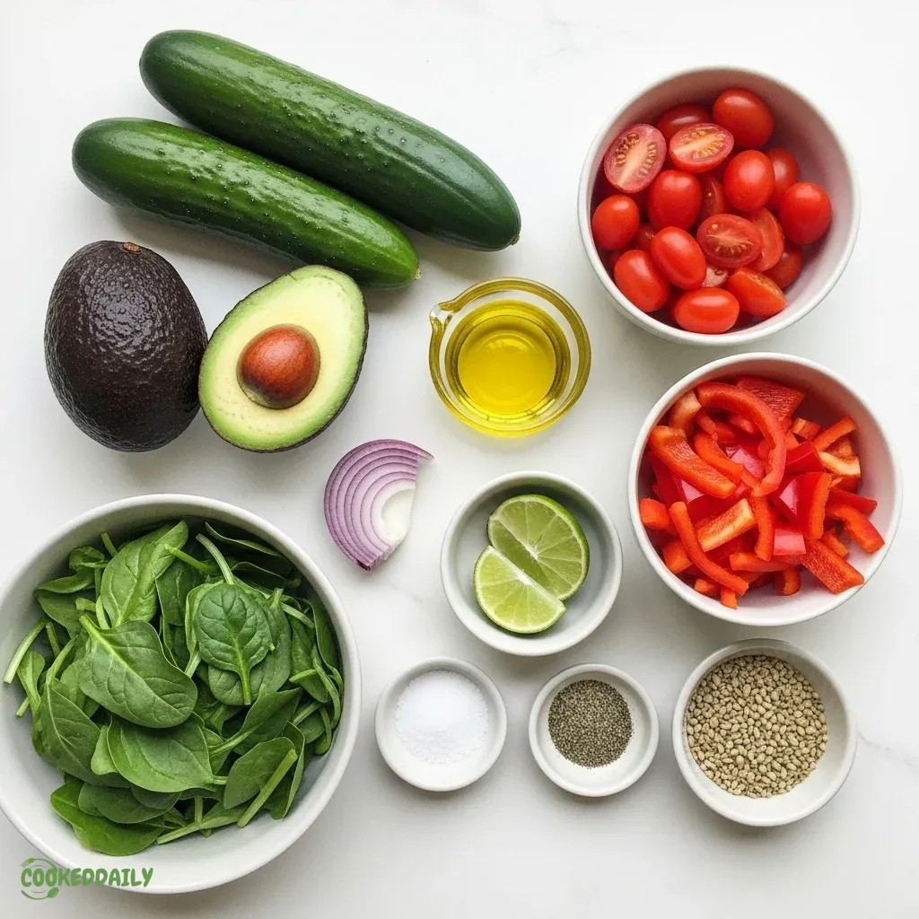 Low Carb Avocado Jar Salad 9 Low Carb Avocado Jar Salad