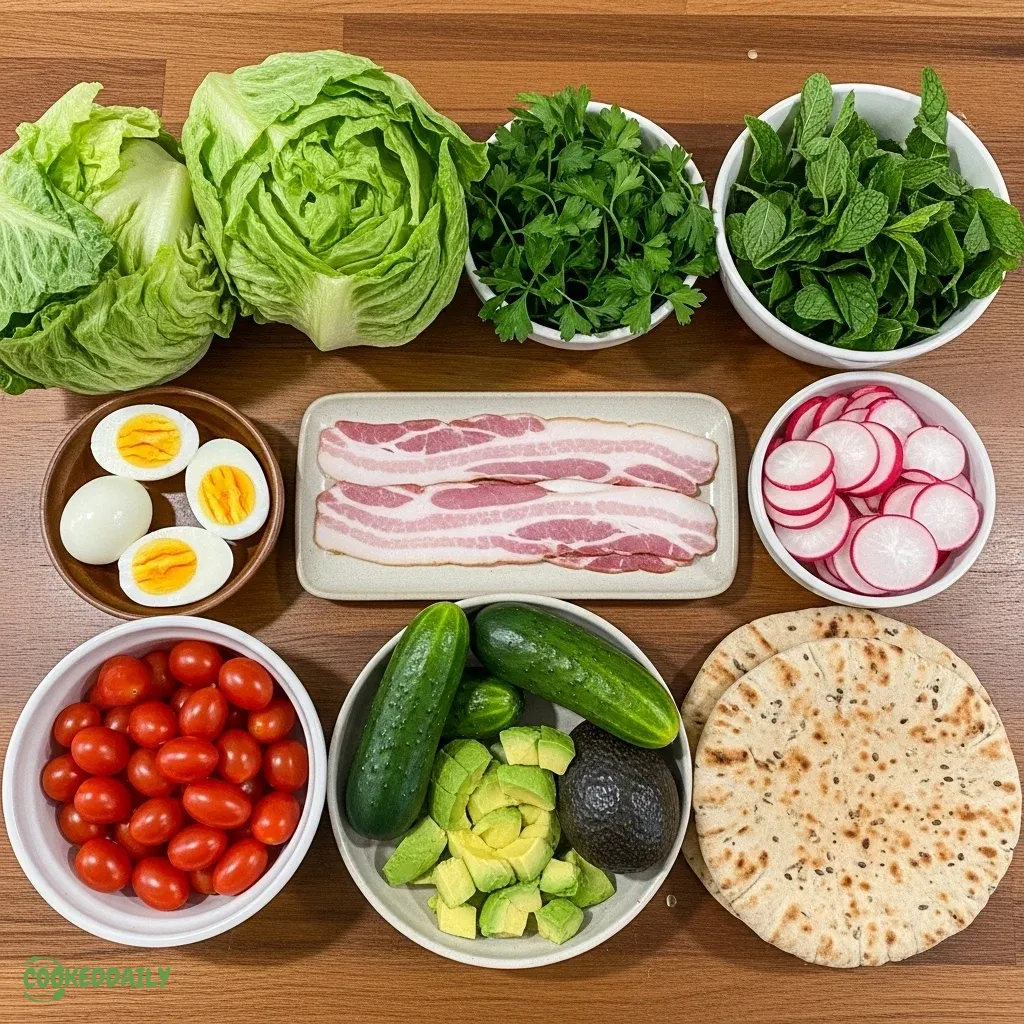 Cobb Bacon Fattoush 9 Cobb Bacon Fattoush