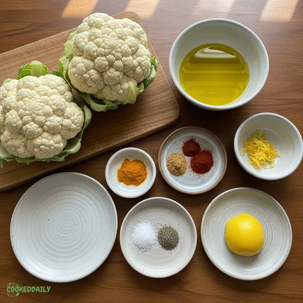 Sheet Pan Cauliflower Roast 9 Sheet Pan Cauliflower Roast