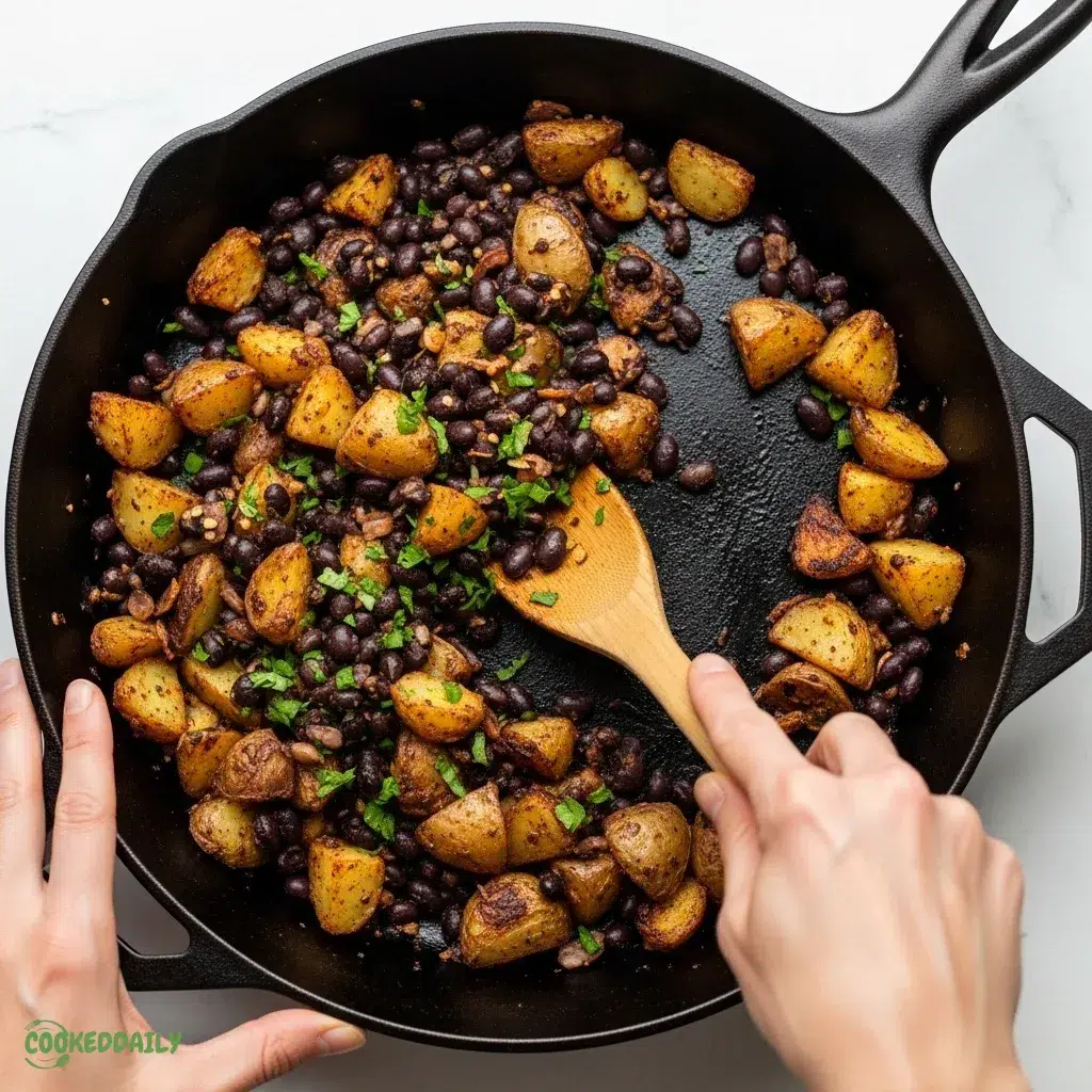 Potato and Black Bean Breakfast Hash 10 Potato and Black Bean Breakfast Hash