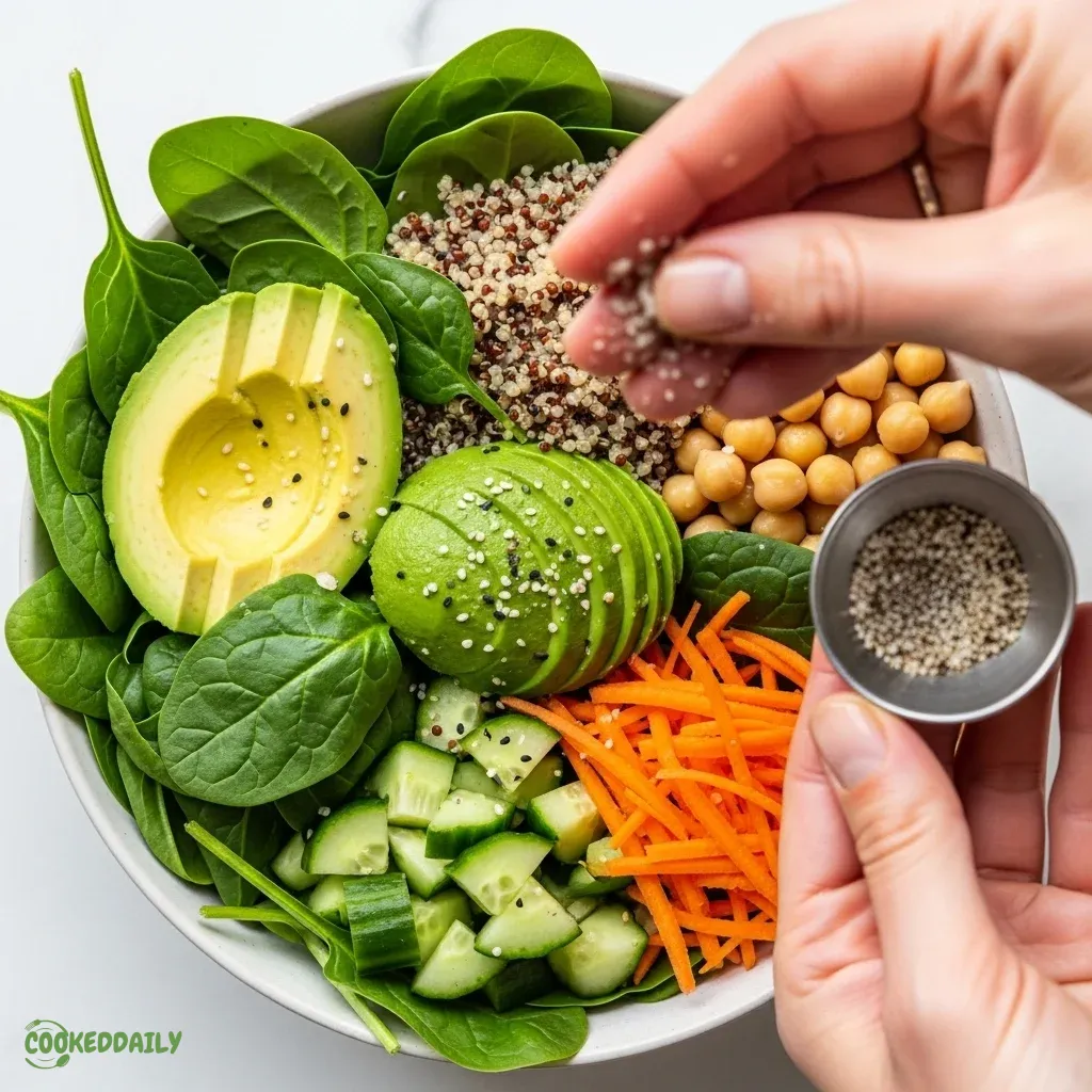 Healthy Spinach Buddha Bowl 10 Healthy Spinach Buddha Bowl