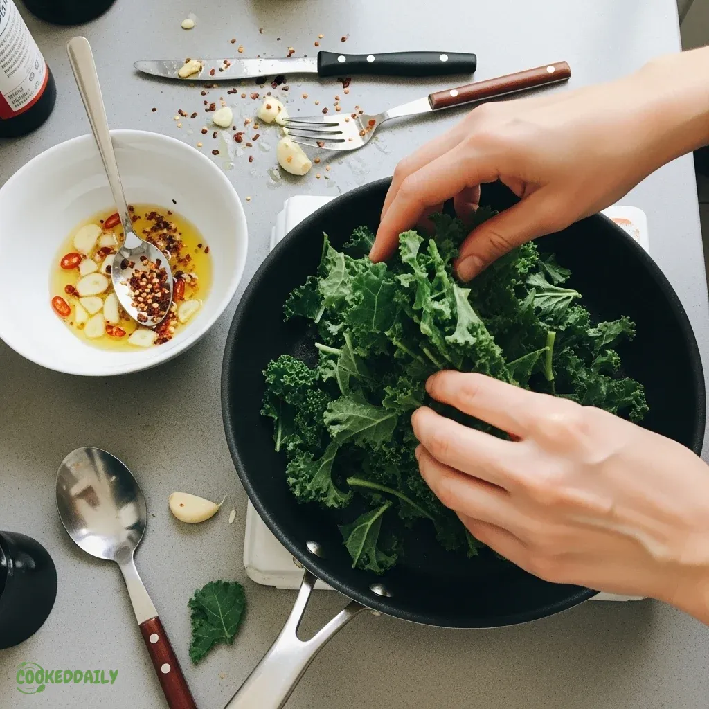 Steamed Kale Skillet 10 Steamed Kale Skillet