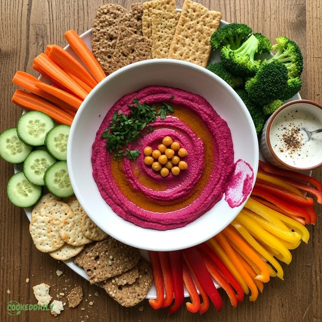 Gluten-Free Roasted Beet Hummus 5 Gluten-Free Roasted Beet Hummus