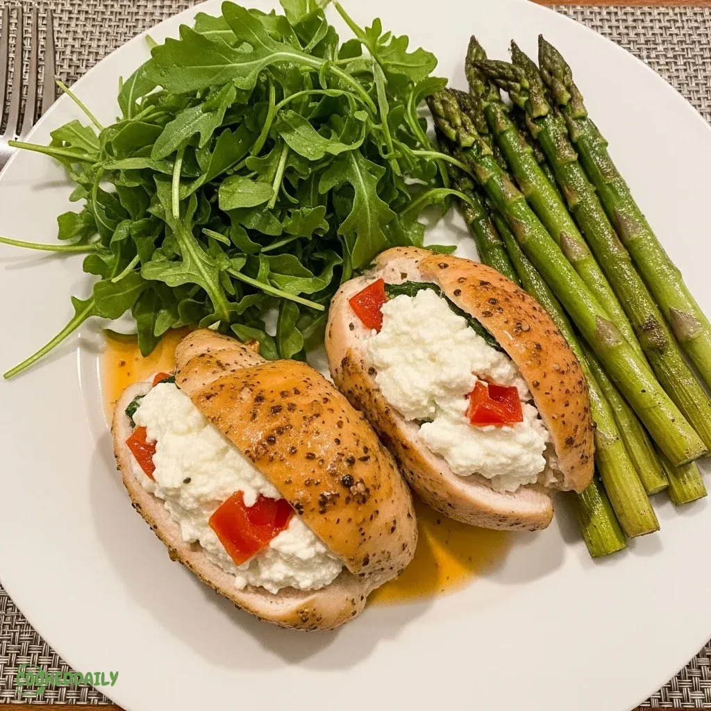 Low-Carb Ricotta Stuffed Chicken 5 Low-Carb Ricotta Stuffed Chicken
