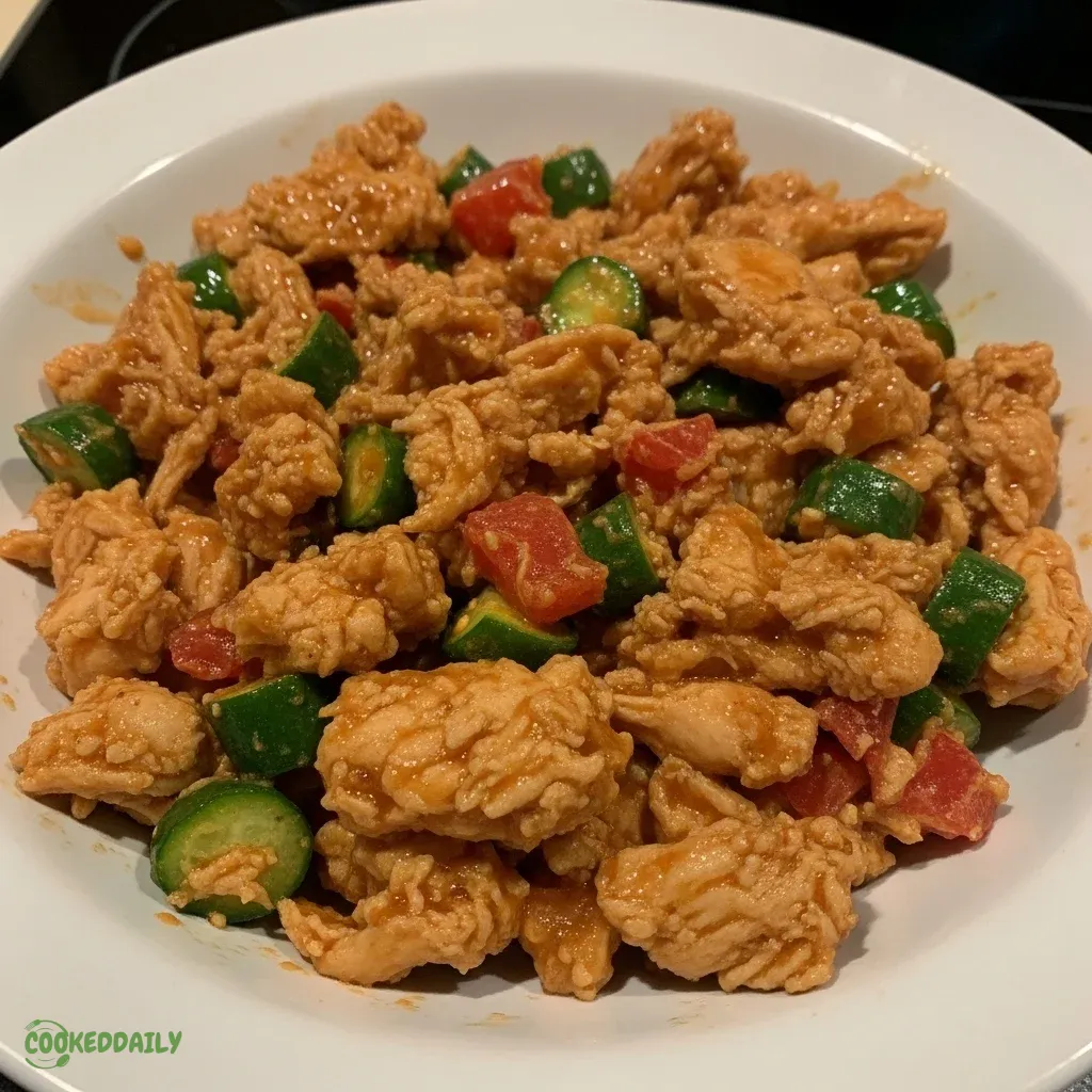 High Protein BBQ Ranch Chicken Bowl 5 High Protein BBQ Ranch Chicken Bowl