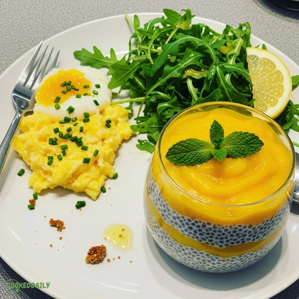 Chia Seed Pudding with Mango 5 Chia Seed Pudding with Mango