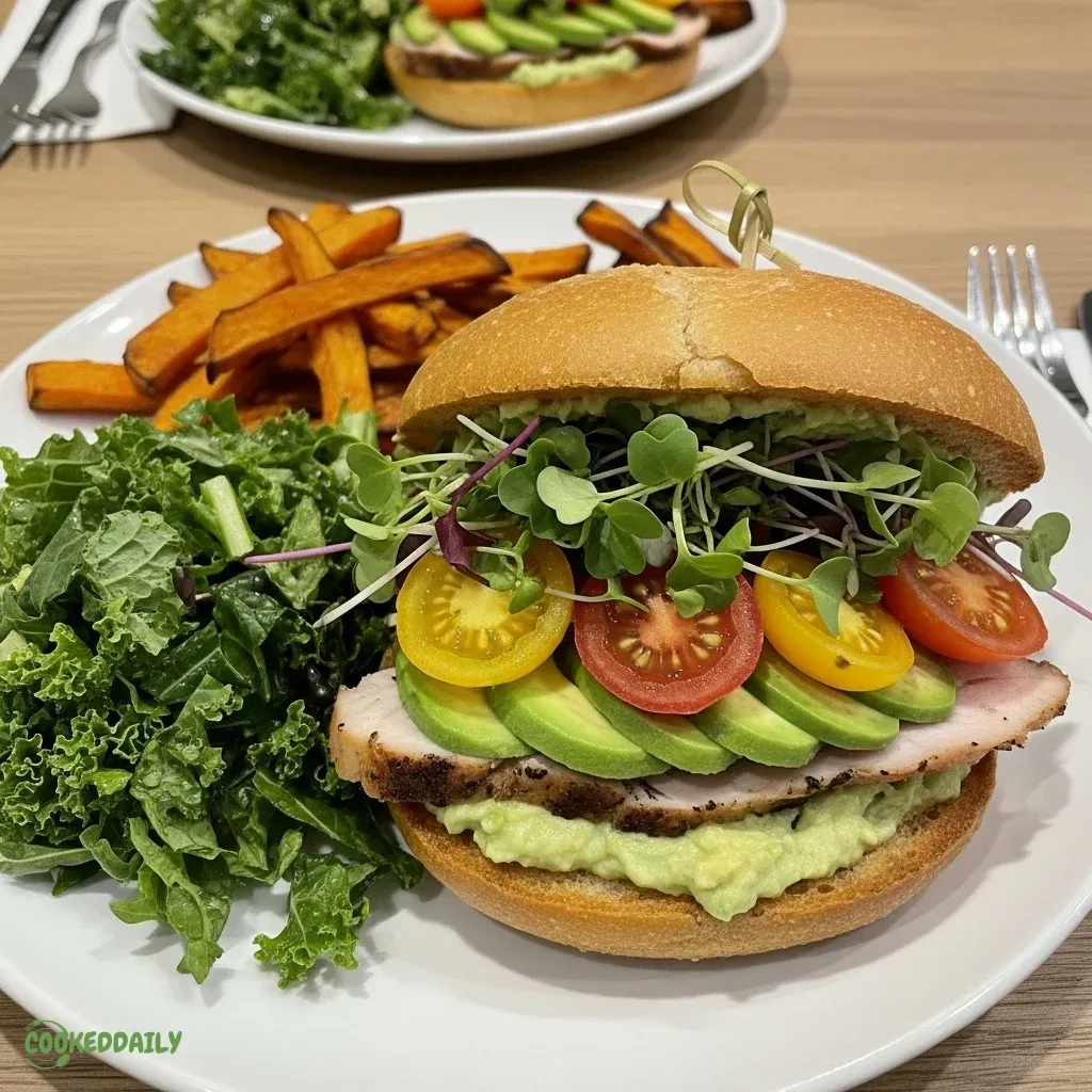 Turkey and Avocado Sandwich 5 Turkey and Avocado Sandwich