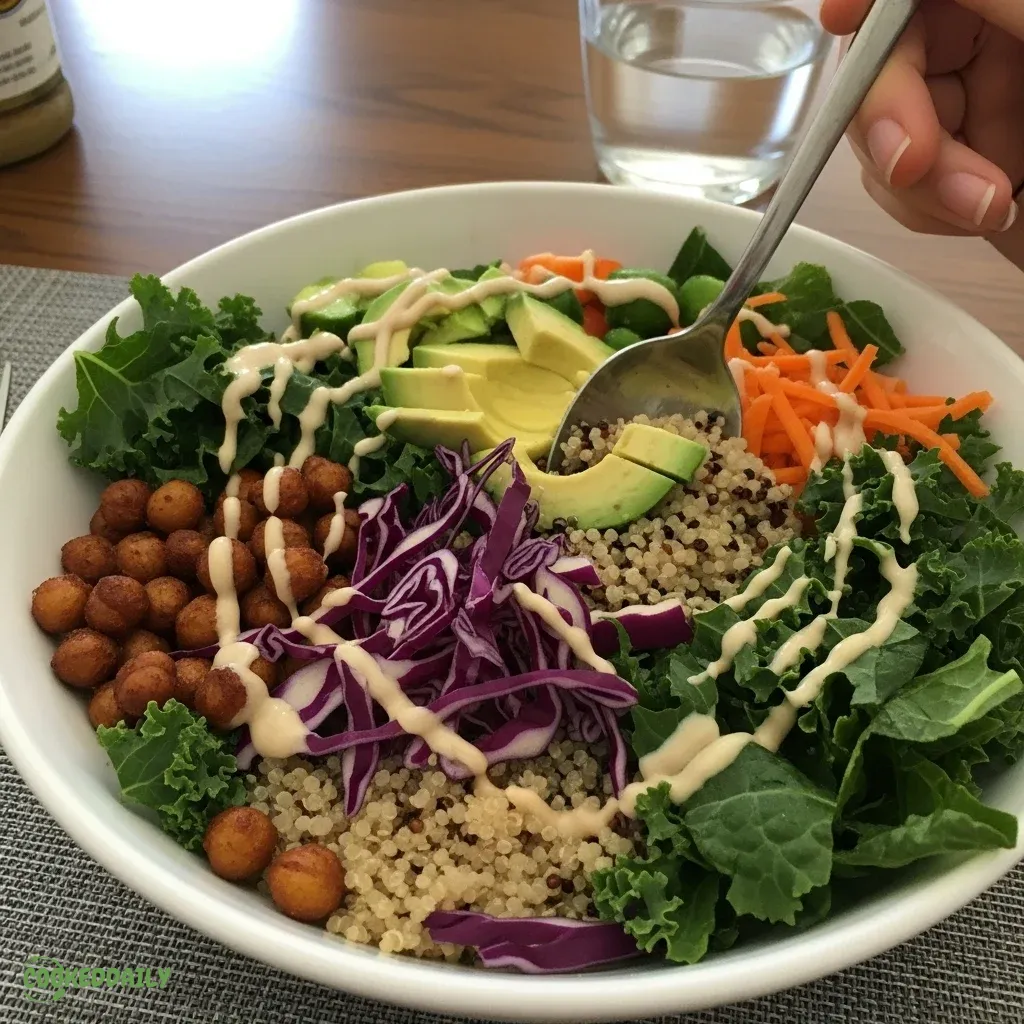 Vegan Quinoa Protein Bowl 5 Vegan Quinoa Protein Bowl