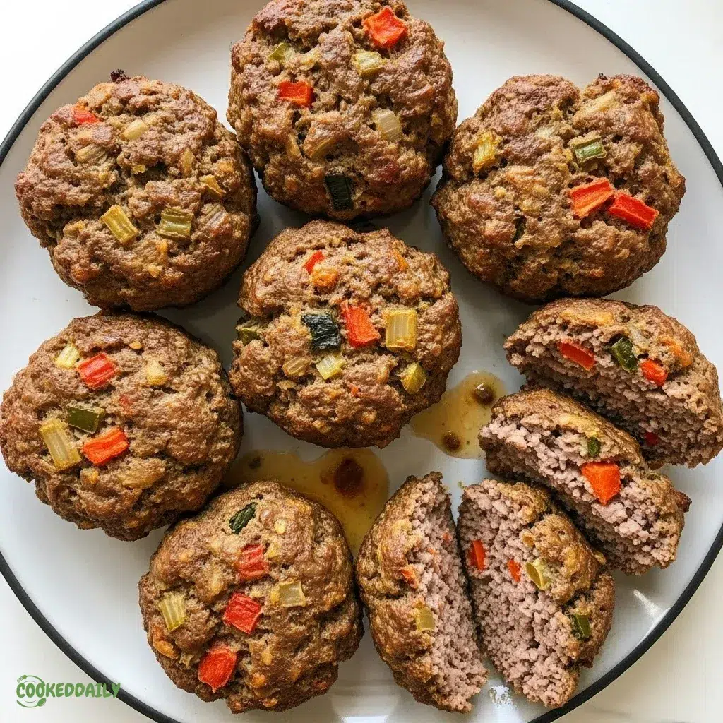 High Protein Whole 30 Mini Meatloaves 5 High Protein Whole 30 Mini Meatloaves