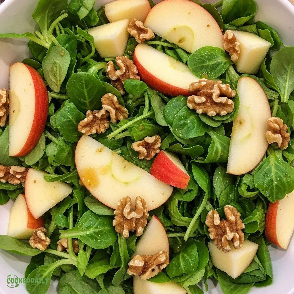 Apple and Walnut Salad 5 Apple and Walnut Salad