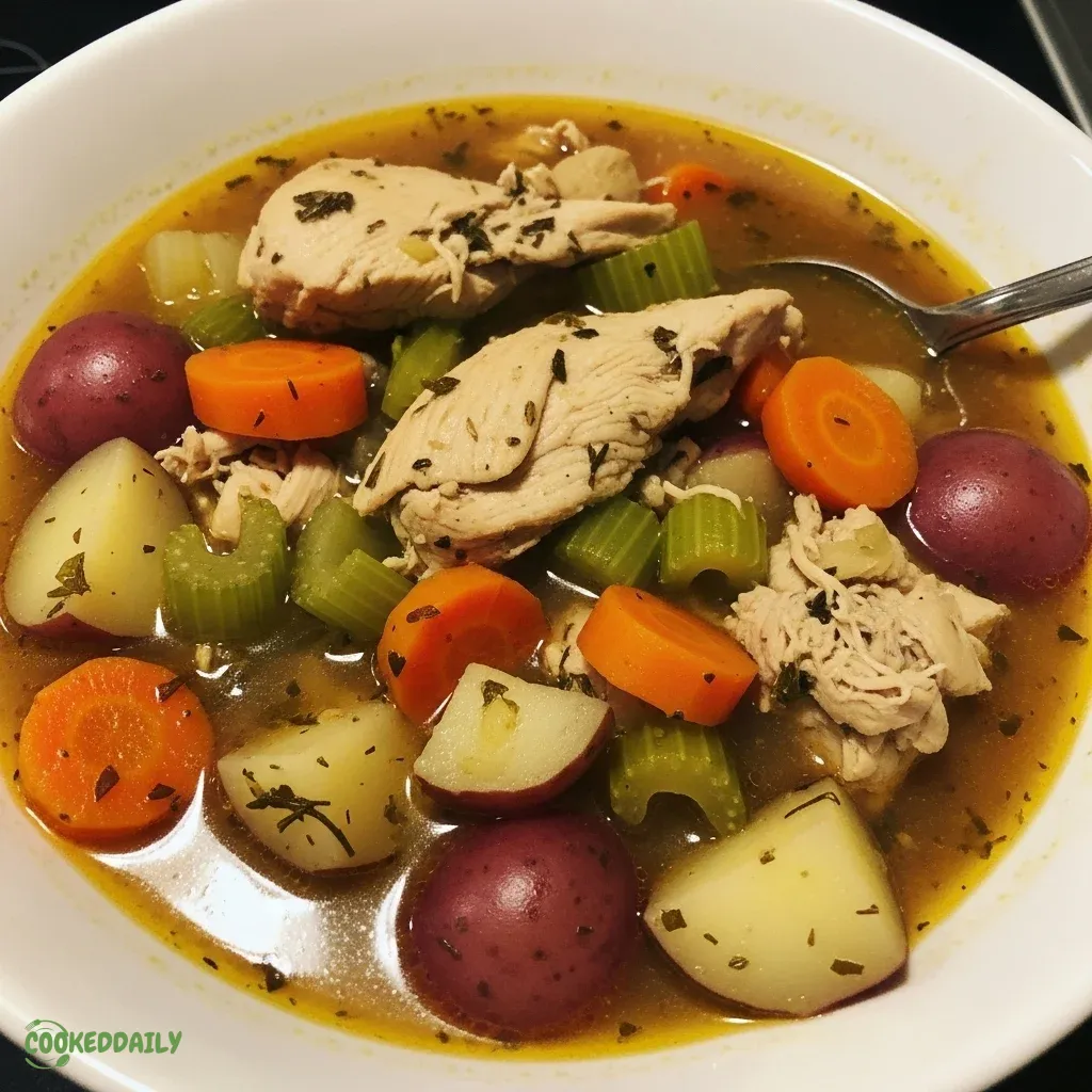 Hearty Slow Cooker Chicken Stew 5 Slow Cooker Chicken Stew