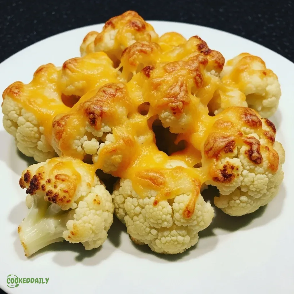 Gluten-Free Cheesy Cauliflower 5 Gluten-Free Cheesy Cauliflower