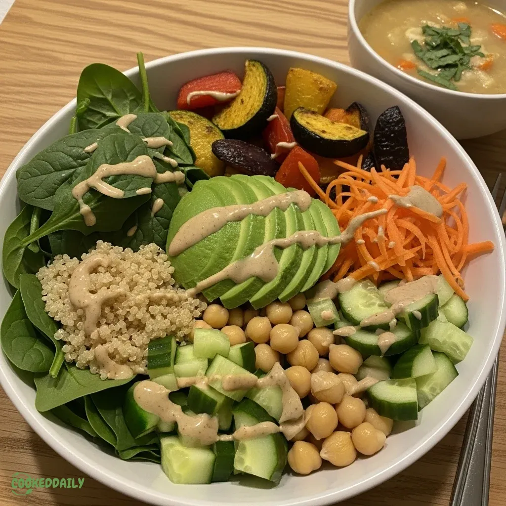 Healthy Spinach Buddha Bowl 11 Healthy Spinach Buddha Bowl