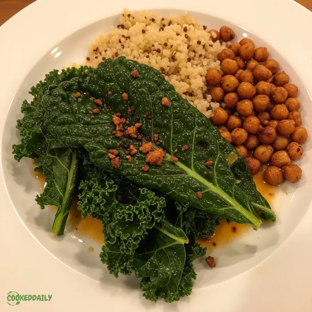 Steamed Kale Skillet 11 Steamed Kale Skillet